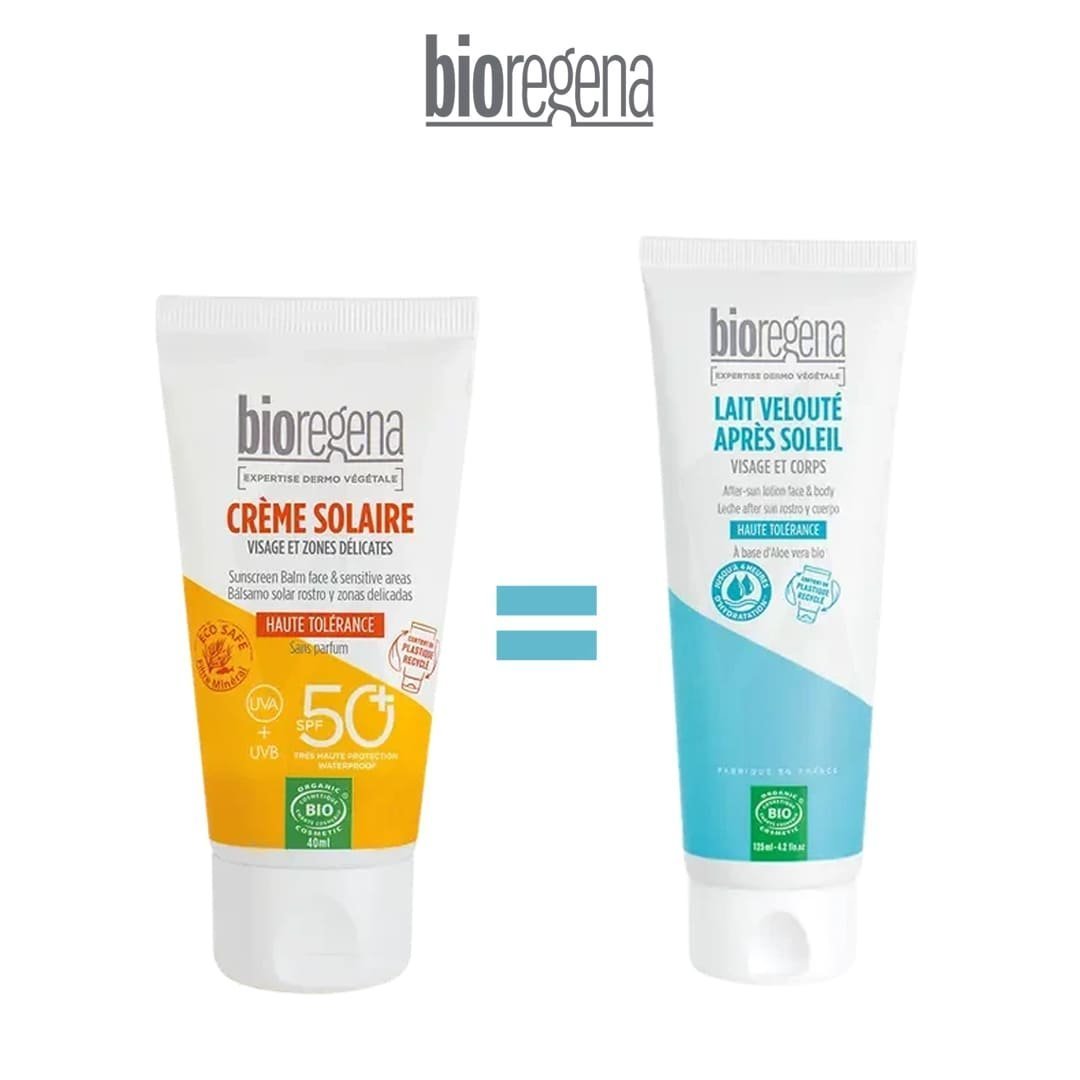 Plandetravail1copie3_2ac2311b-5382-427a-99d9-cdcff17ee330.jpg BioRegena Ecran Solaire Invisible en Crème Spf50 – 40ml = Lait Après Soleil 125ml offert – Image 1
