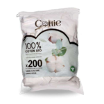 COTTIE 200 RECTANGLES DE COTON 100% BIO X 200