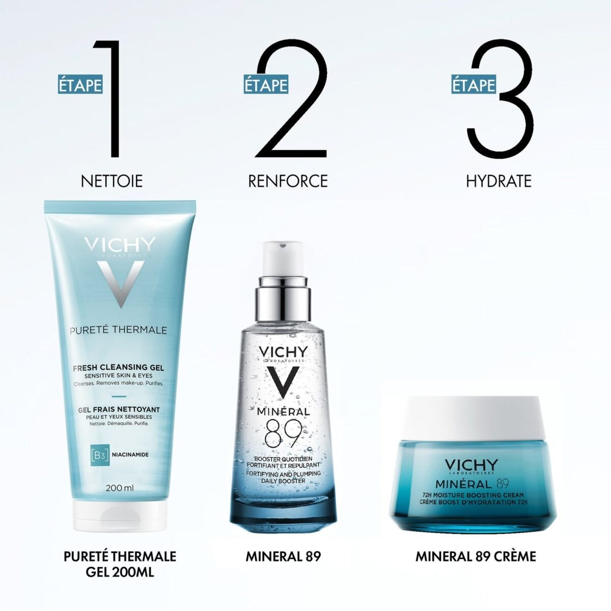 VICHY MINÉRAL 89 BOOSTER QUOTIDIEN FORTIFIANT ET REPEUPLANT 50 ML – Image 11