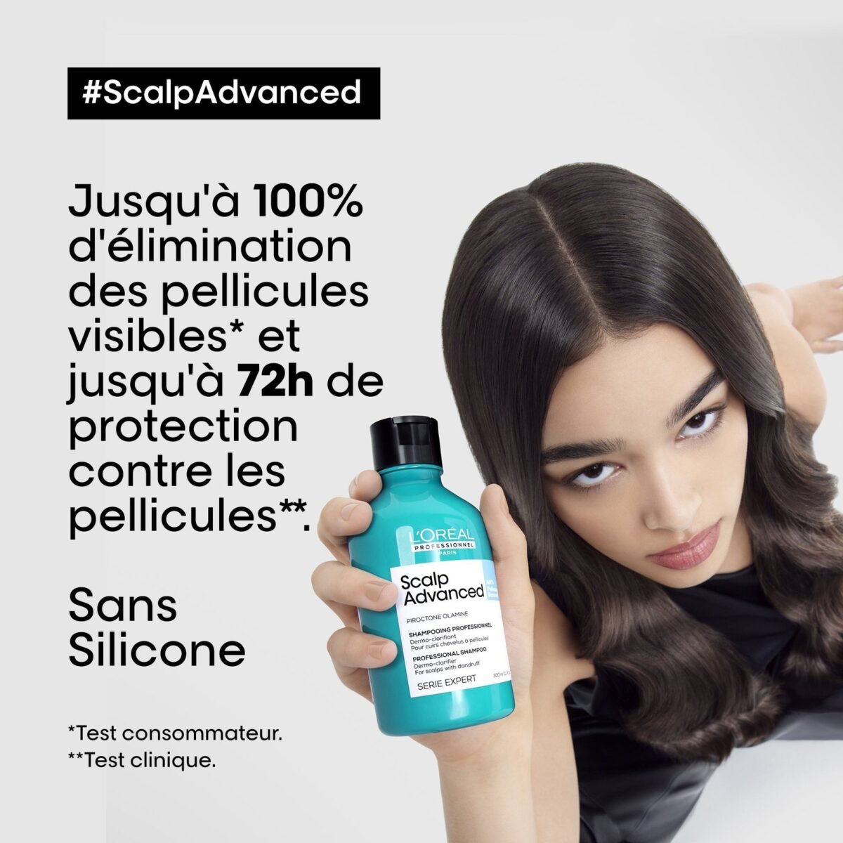 L'Oréal Professionnel scalp advanced shampooing dermo clarifiant 300ML – Image 3