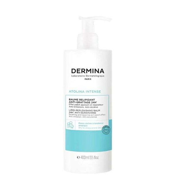 SERSEWRDR.png DERMINA ATOLINA INTENSE BAUME RELIPIDANT ANTI GRATTAGE 24 H 400 ML – Image 1