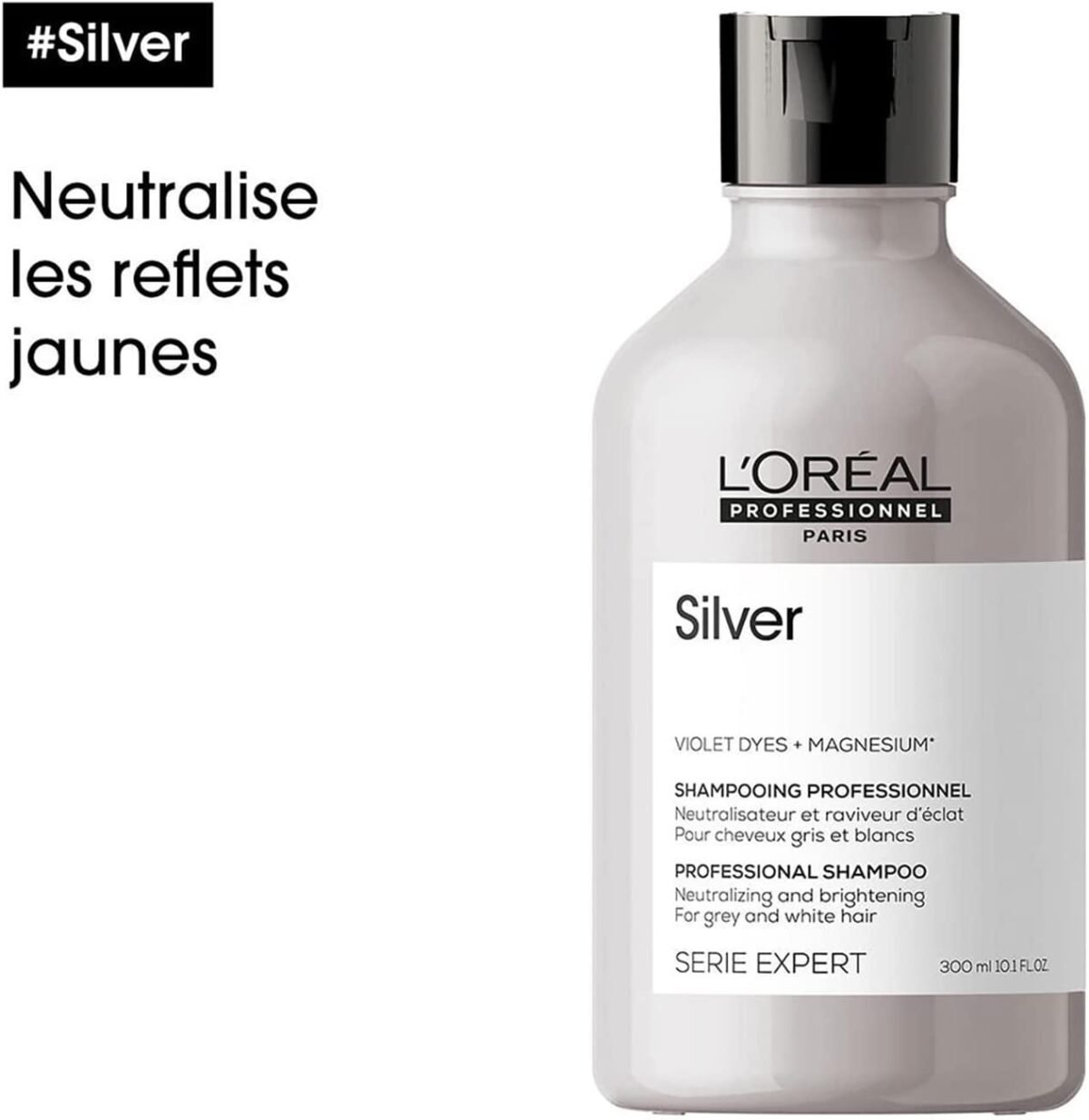 L'Oréal Professionnel silver shampooing professionnel 300 ml – Image 3