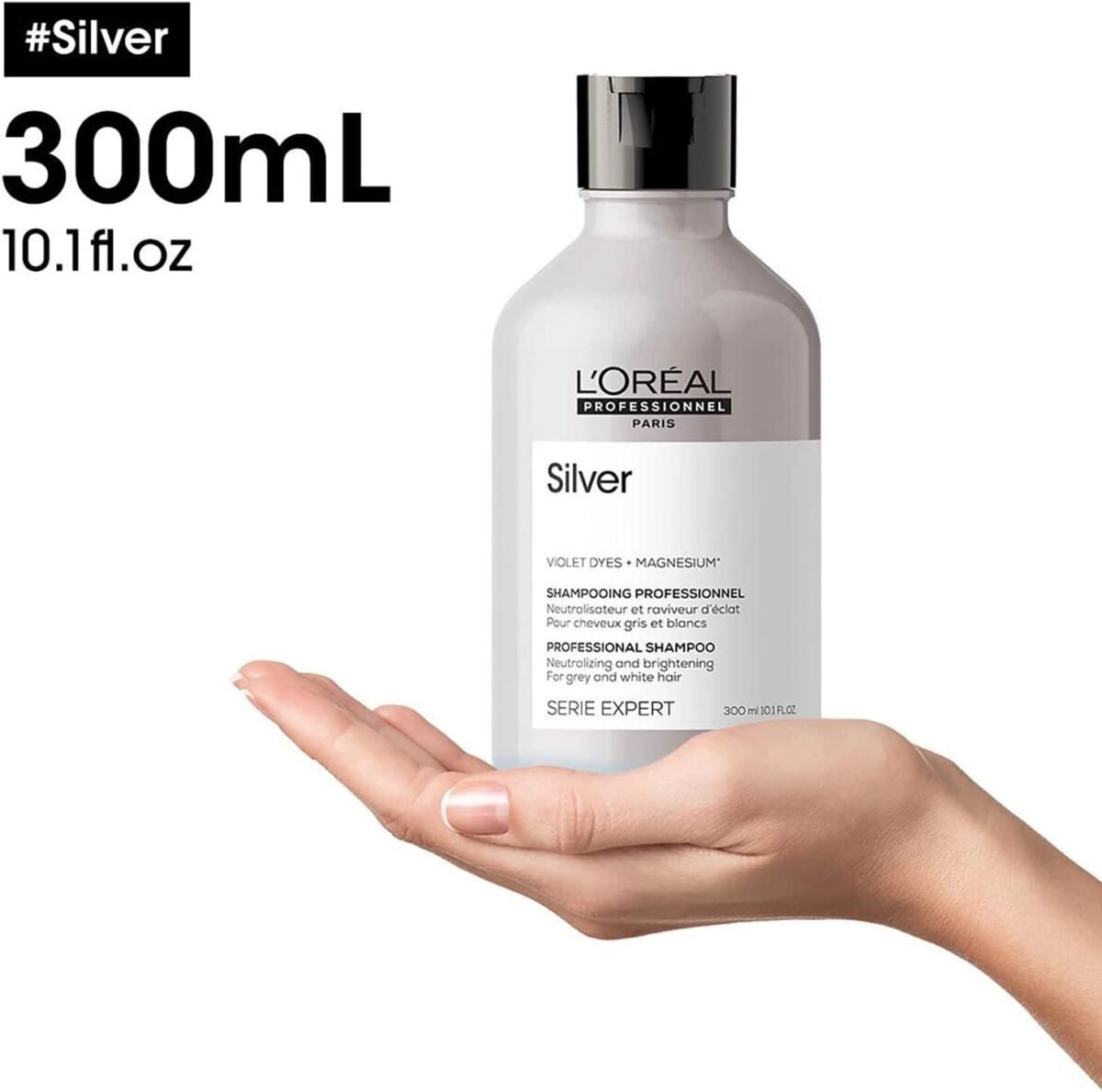 L'Oréal Professionnel silver shampooing professionnel 300 ml – Image 2