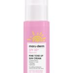 MARUDERM SPF50+ PA++++ CREME SOLAIRE TON ROSE 50ML