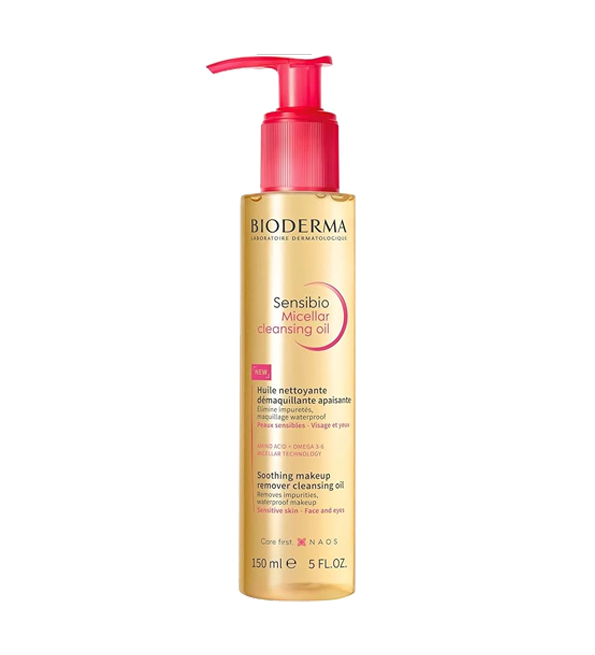 SQEZ4E3Z.png BIODERMA SENSIBIO HUILE NETTOYANTE DEMAQUILLANTE 150 ML – Image 1