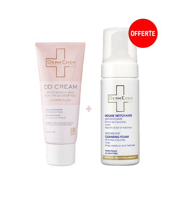 Sanstitre-3-Recupere.png Dermeden Promo DD Cream medium + Mousse nettoyant – Image 1