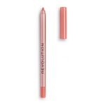 Revolution Satin Kiss Lipliner Heart Race Peach Nude