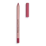 Revolution Satin Kiss Lipliner Rose Muted Red