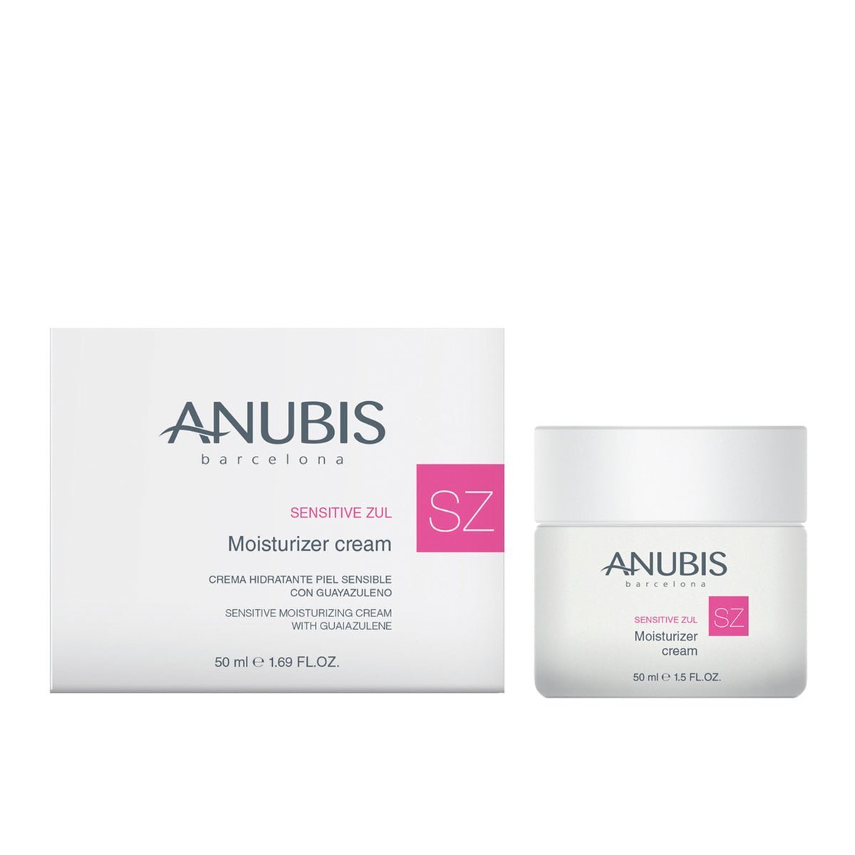 Sensitive-Zul-Moisturizer-Cream-50.jpg Anubis Sensitive Zul Moisturizer Cream 50ml – Image 1