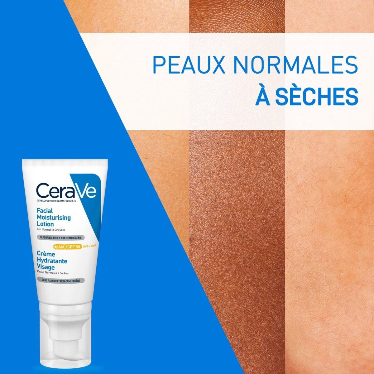 CERAVE CREME HYDRATANTE VISAGE SPF 50 52 ML – Image 7