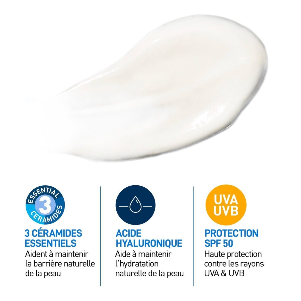 CERAVE CREME HYDRATANTE VISAGE SPF 50 52 ML – Image 5