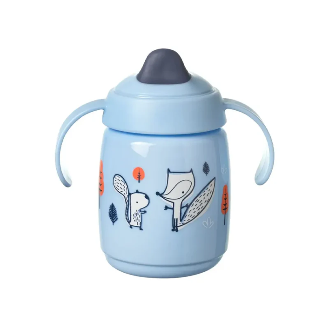 Tommee-Tippee-Tasse-dapprentissage-anti-fuite-6m-300ml-Bleu.png Tommee Tippee Tasse d’apprentissage Anti-fuite +6m 300ml Bleu – Image 1