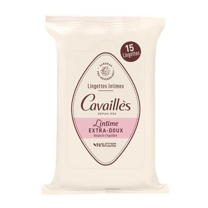UHUU_e107d140-e871-4cc1-9247-31843e06d60e.jpg CAVAILLES LINGETTES INTIME EXTRA DOUX 15 UNITES – Image 1
