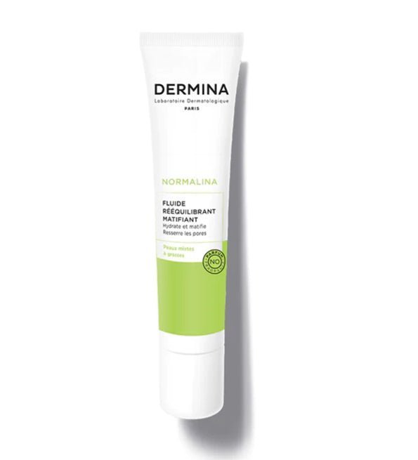Untitled-1-RHUGecovered.jpg Dermina Normalina Fluide Requilibrant Matifiant 40ml – Image 1