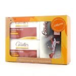 Rogé Cavaillès Coffret 2 savon extra doux Lait Et Miel 2x250g + Boîte a savon OFFERTE