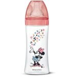 Dodie – Biberon Disney Baby Minnie Initiation+ Anti-colique débit 3 (6M +) – 330 ml