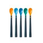 Tommee Tippee Lot de 5 Cuillères d’apprentissage 4M+