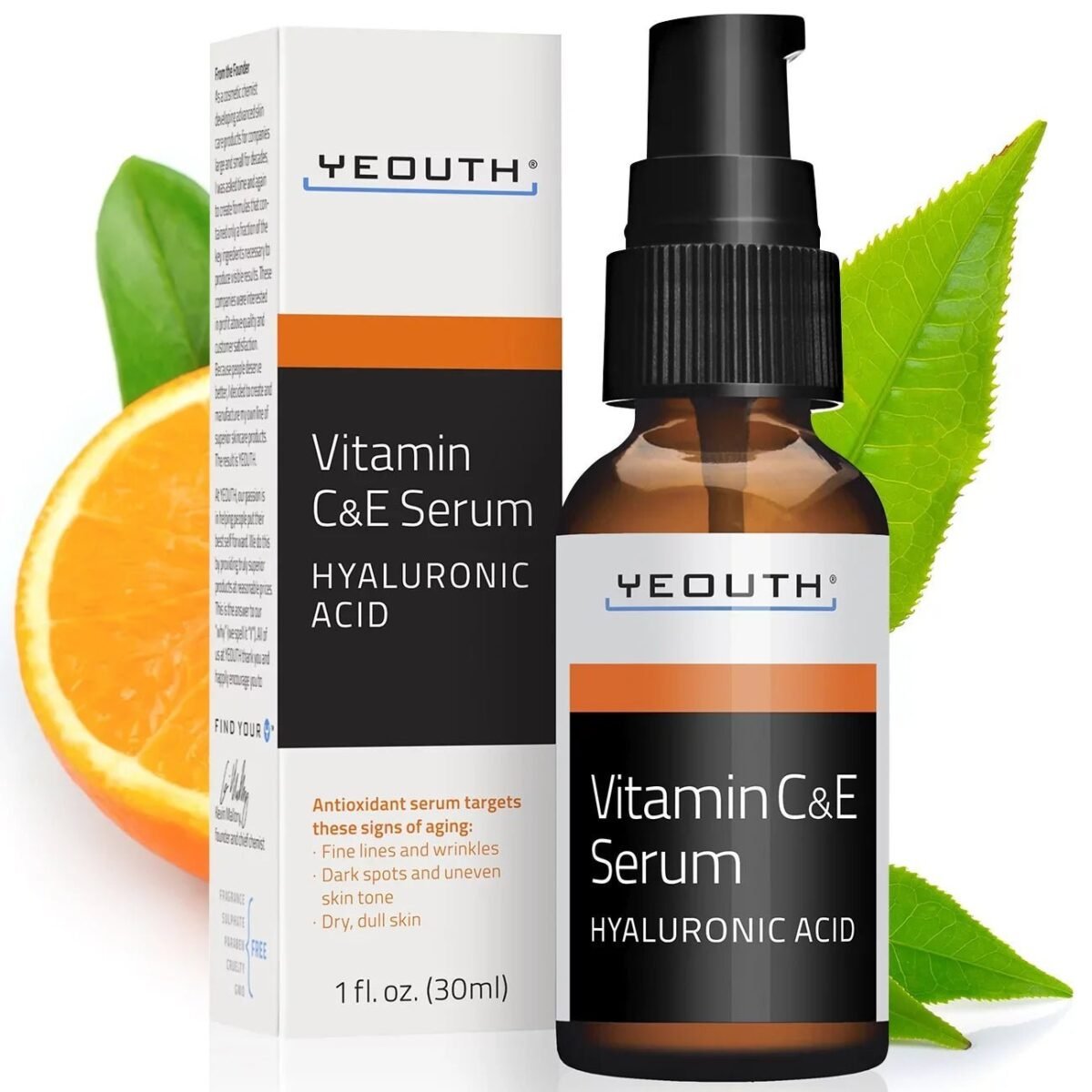 YEOUTH Vitamin C & E Serum 30 ML – Image 2