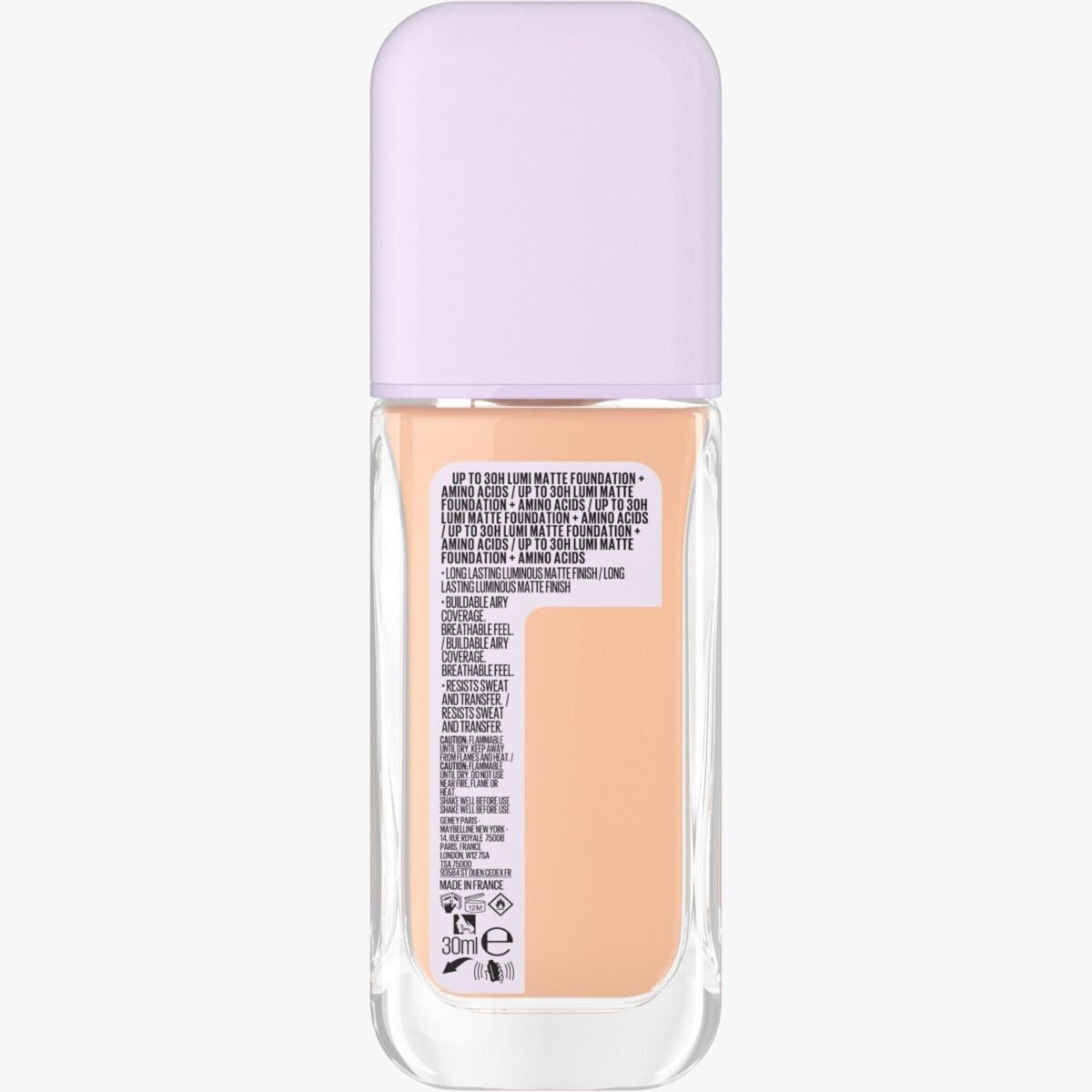 MAYBELLINE SUPERSTAY LUMI MATTE FOND DE TEINT 108 – Image 3