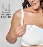 Medela Soutien-gorge de grossesse et d’allaitement Keep Cool Ultra Blanc S, M, L, XL – Image 3