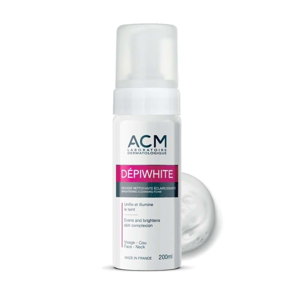 acm-depiwhite-mousse-nettoyante-eclaircissante-200ml.jpg ACM Dépiwhite Mousse Nettoyante Éclaircissante 200ml – Image 1