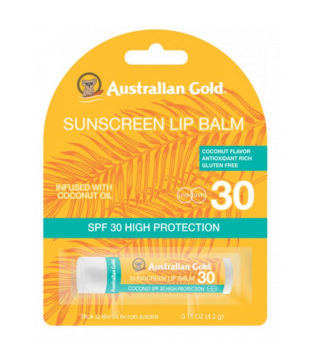 australian-gold-balsamo-labial-con-aceite-de-coco-spf-30-1-53950-1.jpg AUSTRALIAN GOLD Baume à lèvres à l'huile de coco - SPF 30 – Image 1