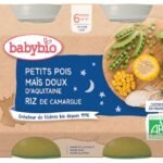 BABYBIO Pot bonne huit petits poit mais riz 200g