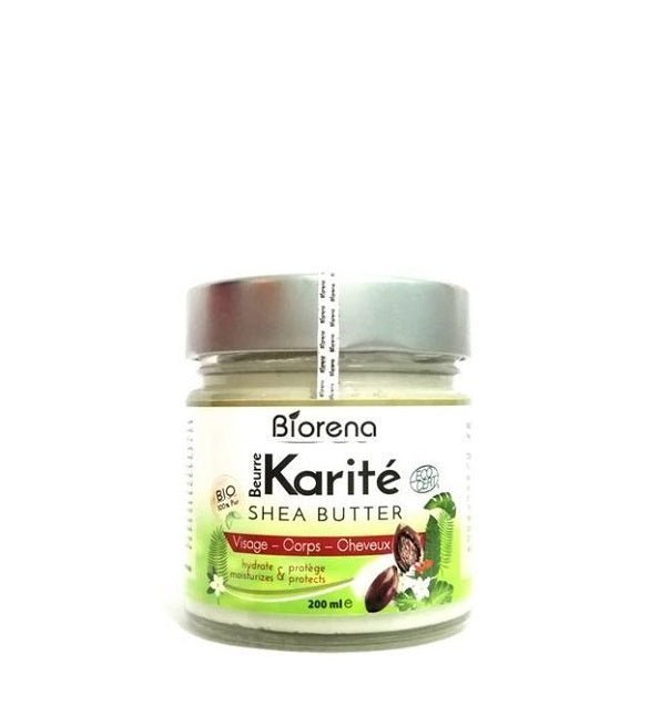 biorena-beurre-de-karite-200ml_98264d89-764c-42a3-ab9b-8745e05fd316.jpg BIORENA Beurre de Karité 200ml – Image 1