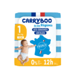 Carryboo Couches Écologiques Taille 1 (2-5kg)