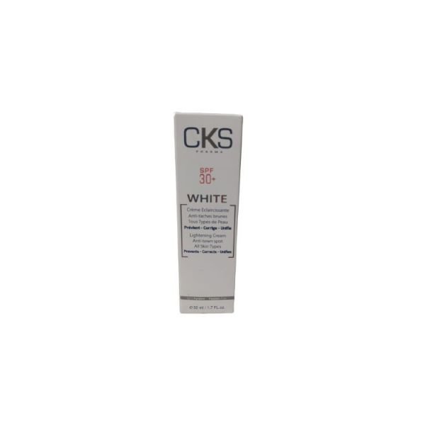 cks_white_creme_eclaircissante_50ml_1.jpg CKS White Crème éclaircissante SPF30/50ml – Image 1