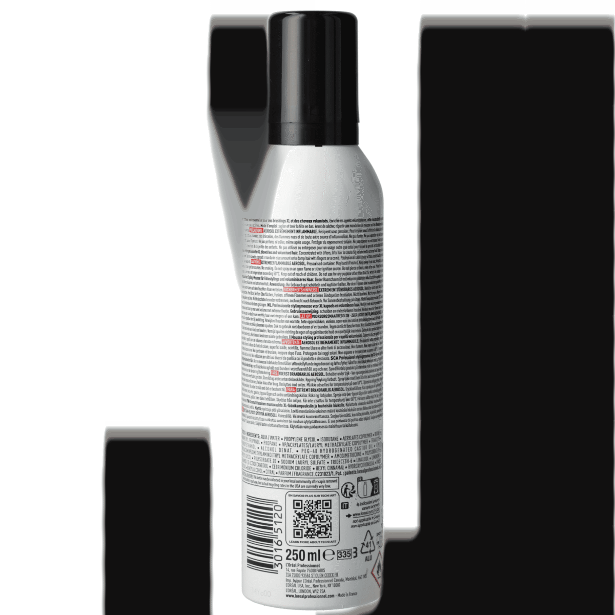 L'Oréal Professionnel TECNI ART FULL VOLUME EXTRA MOUSSE VOLUME 250 ML – Image 2