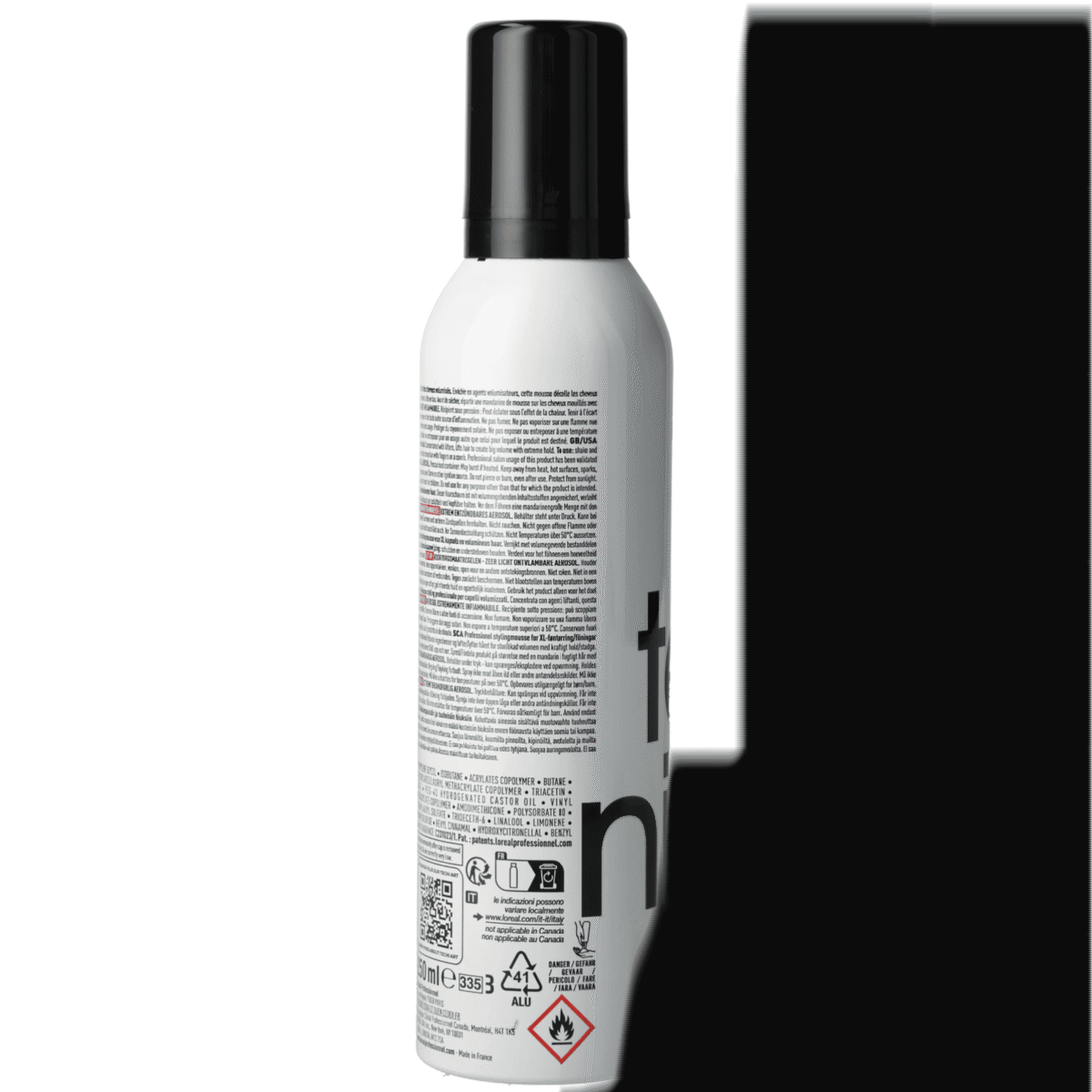 L'Oréal Professionnel TECNI ART FULL VOLUME EXTRA MOUSSE VOLUME 250 ML – Image 3