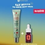 Erborian CC Red Correct Anti redness cream 45ML + Skin Therapy Huile visage multi-perfectrice 10ml