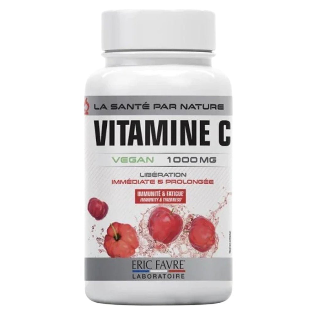 eric-favre-vitamine-c-vegan-immunite-fatigue-1000mg-100-comprimes-1.jpg Eric Favre Vitamine C Vegan – Image 1