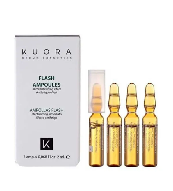 flash.png KUORA Flash 4 Ampoules Lifting Immediat – Image 1