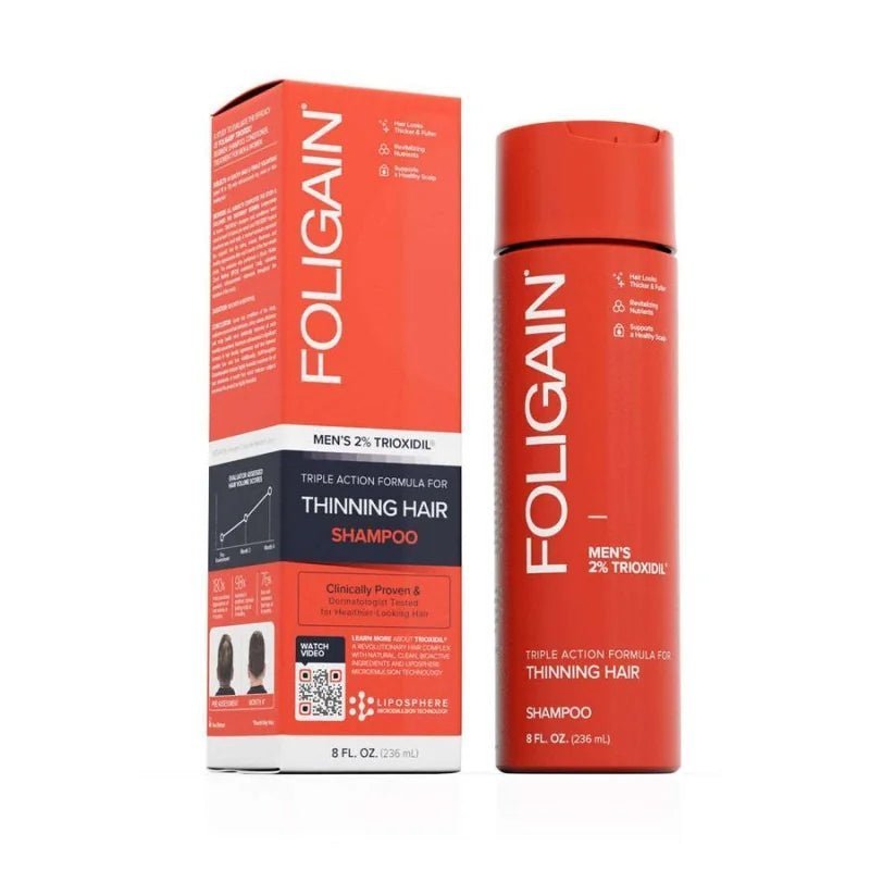 foligain-shampoing-triple-action-pour-cheveux-clairsemes-pour-homme-avec-2-de-trioxidil-236ml-2.jpg Foligain Triple Action Shampooing trioxidil 2% Homme 236ML – Image 1