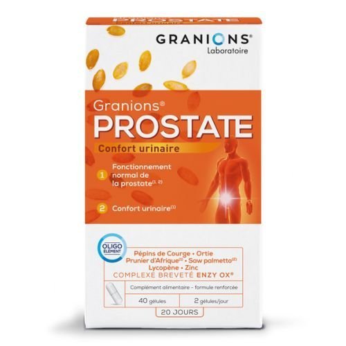granions-prostate-40-gelule-1.jpg GRANIONS CONFORT U URINAIRE B40 GÉLULES – Image 1