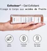 Nubiance Exfoclear Gel Exfoliant Gommage Visage & Corps Aux AHA 200ml – Image 2