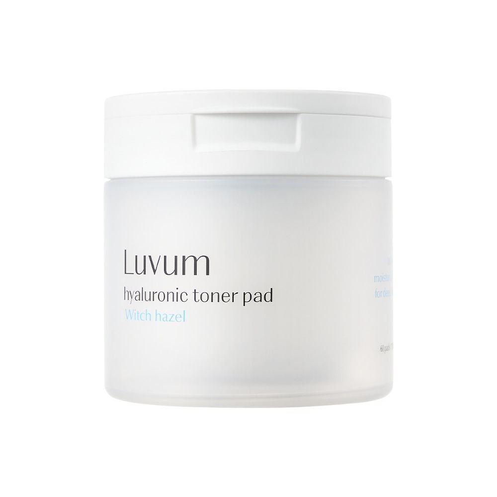 Luvum Witch Hazel Hyaluronic Toner Pad 130ml/60pads – Image 1