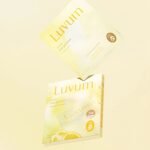 Luvum Afterglow Yuja Gel Mask 33g/5sheets