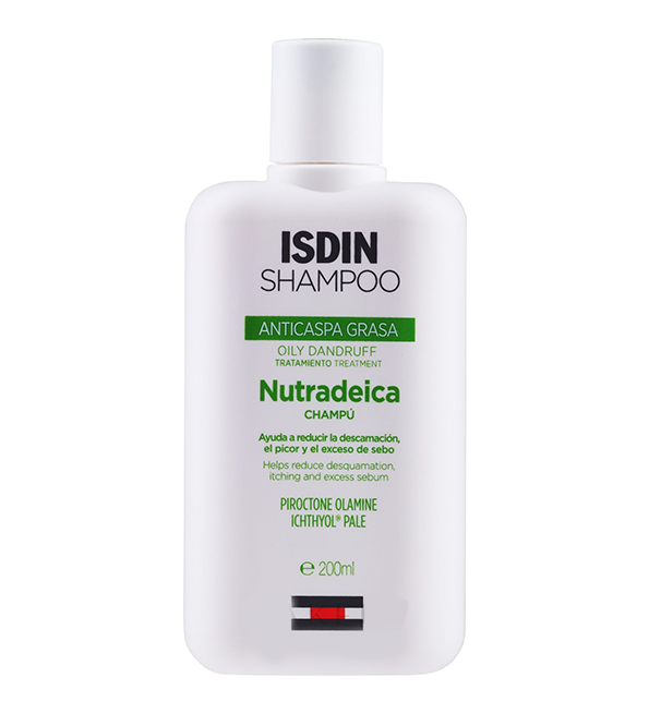 isgb.png Isdin Shampoo Nutradecia Oily Dandruff 200ml – Image 1