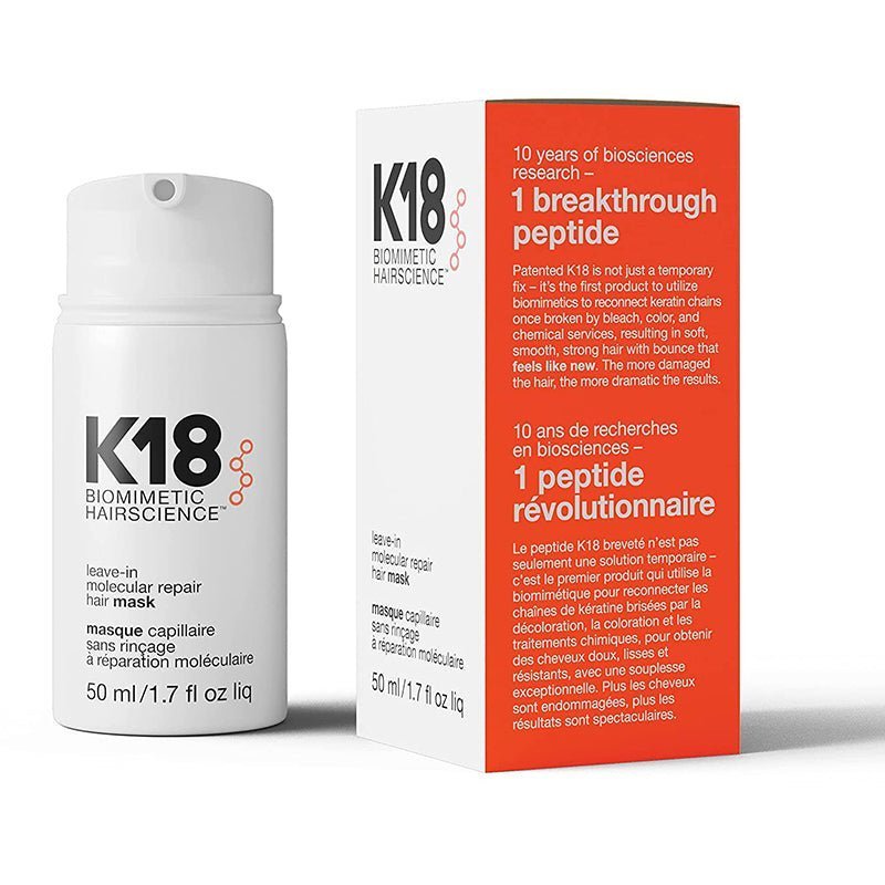 k_0ebb4213-6eb9-44ec-a2fe-af4697550b8f.jpg K18 PROFESSIONAL LEAVE-IN REPAIR MASQUE 50ML – Image 1