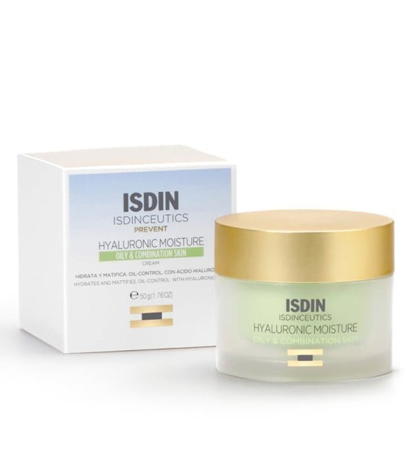 kkkppp.jpg Isdin Isdinceutics Hyaluronic Moisture Oily and Combination Skin 50ml – Image 1