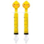 L2N Pharma Lot de 2 Seringues Bébé pour Lavage Nasal Poussin