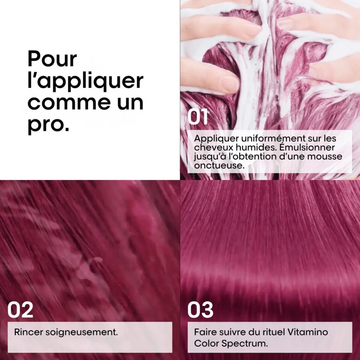 L'Oréal Professionnel VITAMINO COLOR SPECTRUM SHAMPOOING PROFESSIONNEL 300ML – Image 8