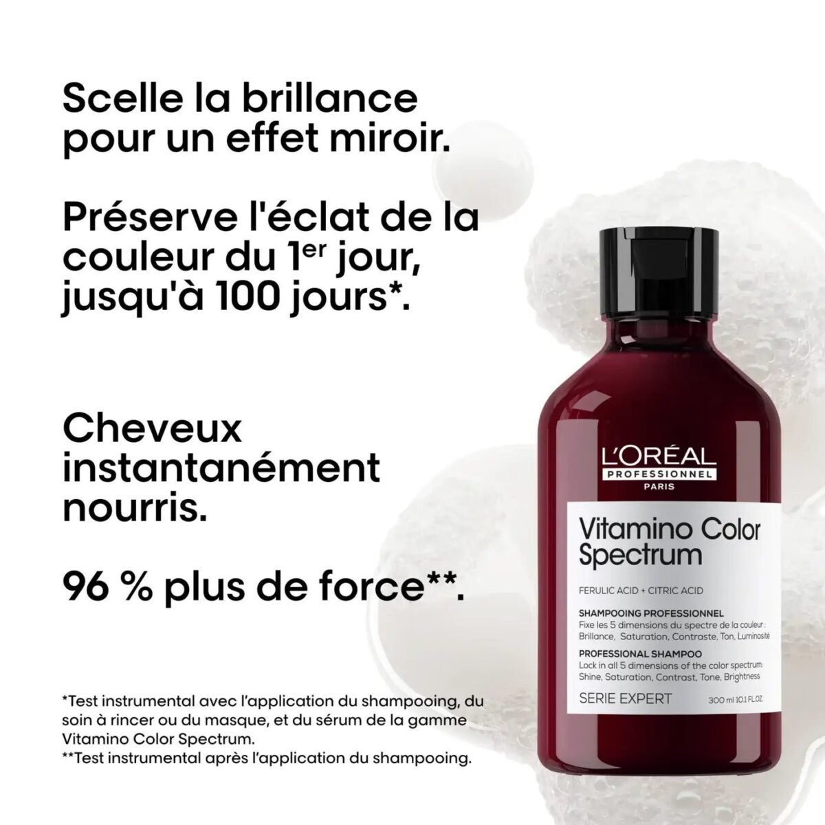 L'Oréal Professionnel VITAMINO COLOR SPECTRUM SHAMPOOING PROFESSIONNEL 300ML – Image 9