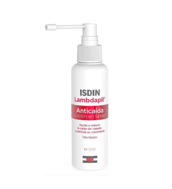 lotionnn.png Isdin Lambdapil Anti-Hair Loss Spray 125 ml – Image 1