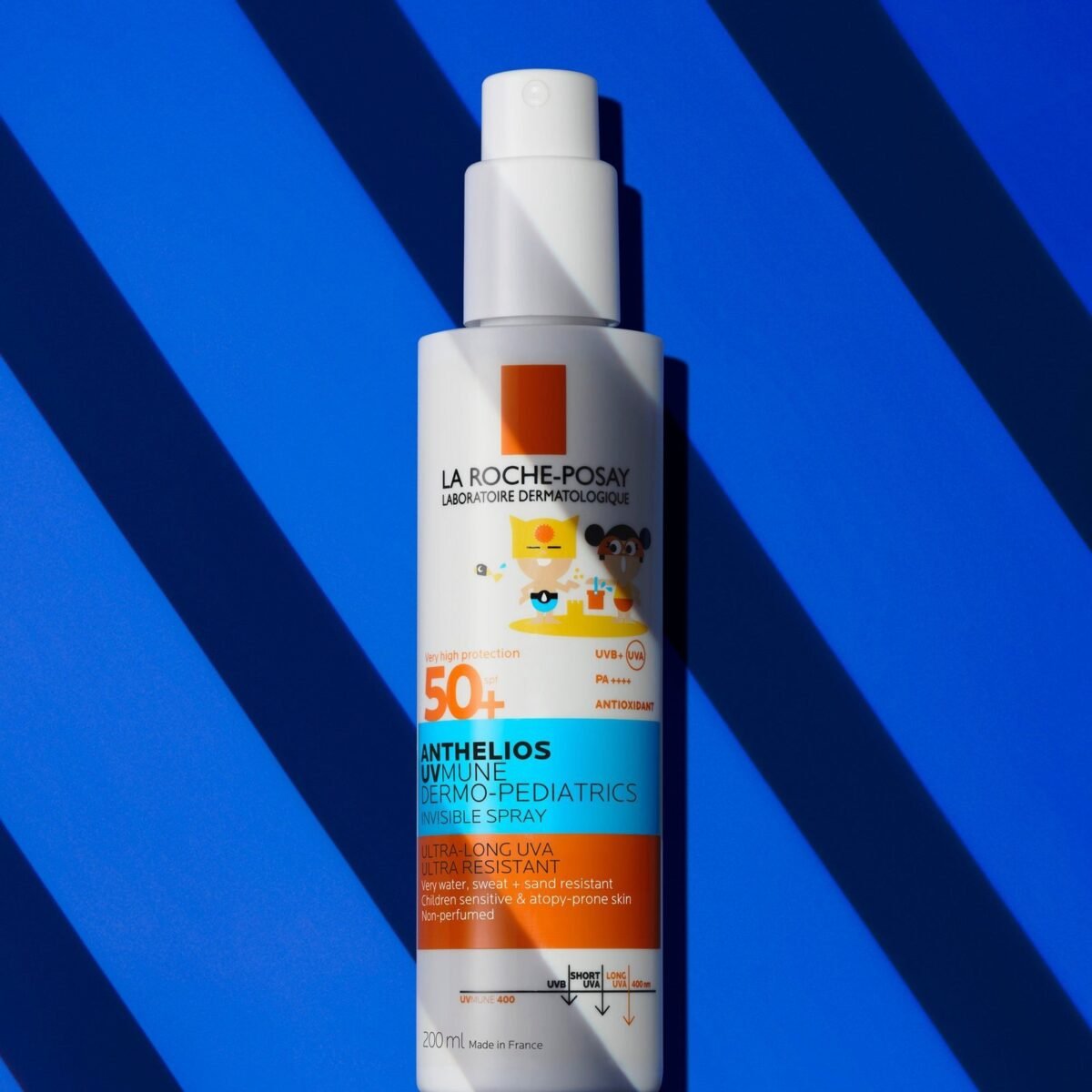 La roche posay anthelios uv mune 400 dermo-pediatrics spray invisible SPF50 200ML – Image 3