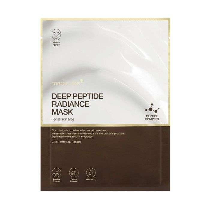 medicube-deep-peptide-radiance-mask-27-ml-1.jpg MEDICUBE DEEP PEPTIDE RADIANCE MASK 27 ML – Image 1