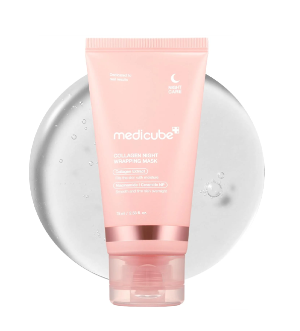 mediicube-1.png MEDICUBE COLLAGEN NIGHT WRAPPING MASK 75 ML – Image 1